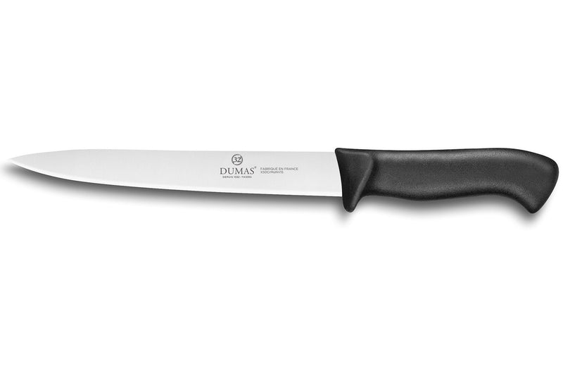 Couteau à dénerver 32 Dumas Thermo Black lame souple 20cm