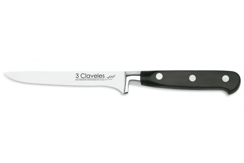 Couteau à désosser 3 Claveles Forgé acier inox 13cm