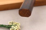 Couteau santoku 17cm japonais artisanal Wusaki Yaketa VG10 damas chêne brûlé