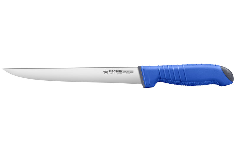 Couteau de boucher 20cm Fischer SWE-STEEL lame étroite manche ultra confort