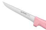 Couteau à désosser Fischer Creative Chef 14cm manche surmoulé rose