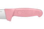 Couteau de boucher Fischer Creative Chef 23cm manche surmoulé rose