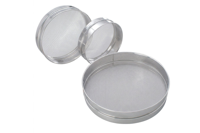 Set de 3 tamis en acier inox - maille inox 0.23mm