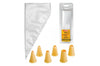 Set pâtissier 10 poches jetables + 6 douilles