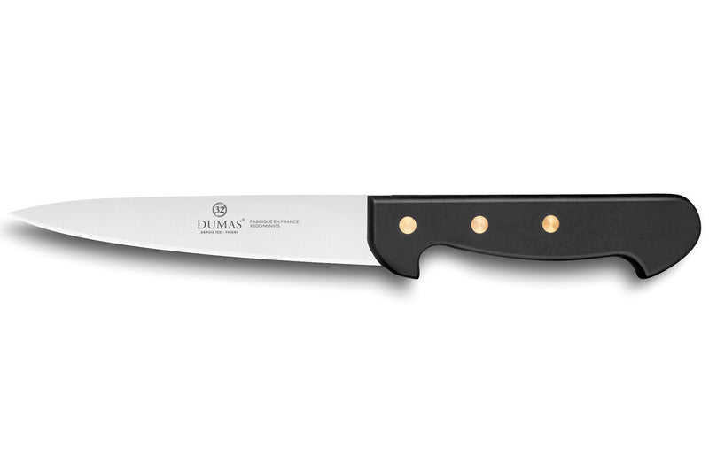 Couteau à saigner 32 Dumas Affil inox 15cm manche 3 rivets