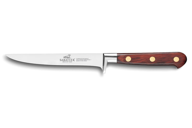 Couteau à désosser SABATIER Saveur lame 100% forgée 13cm 3 rivets