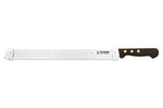 Couteau à saumon / jambon Au Nain 40cm barrette réglable manche bois