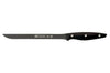 Couteau à saumon lame flexible 23cm manche noir M&G