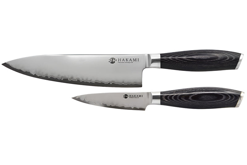 Coffret 2 couteaux Hakami Ajisai San Maï office + chef