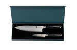 Coffret 2 couteaux Hakami Ajisai San Maï office + chef