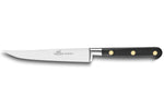 Couteau à steak SABATIER Idéal Inox 100% forgé rivets laiton lisse 13cm