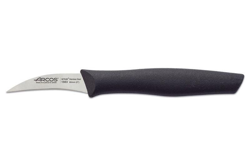 Couteau bec d'oiseau Arcos Nova 6cm manche noir