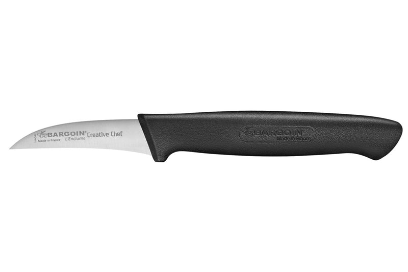 Couteau bec d'oiseau Bargoin Creative Chef 6cm manche surmoulé noir