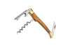 Tire bouchon Laguiole Arbalète G. David 3 pièces manche olivier laiton 12cm