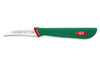 Couteau bec d'oiseau professionnel SANELLI Premana lame 6cm manche vert