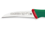 Couteau bec d'oiseau professionnel SANELLI Premana lame 6cm manche vert