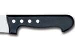 Couteau de boucher lame alvéolée 23cm Classic 4 rivets Bargoin