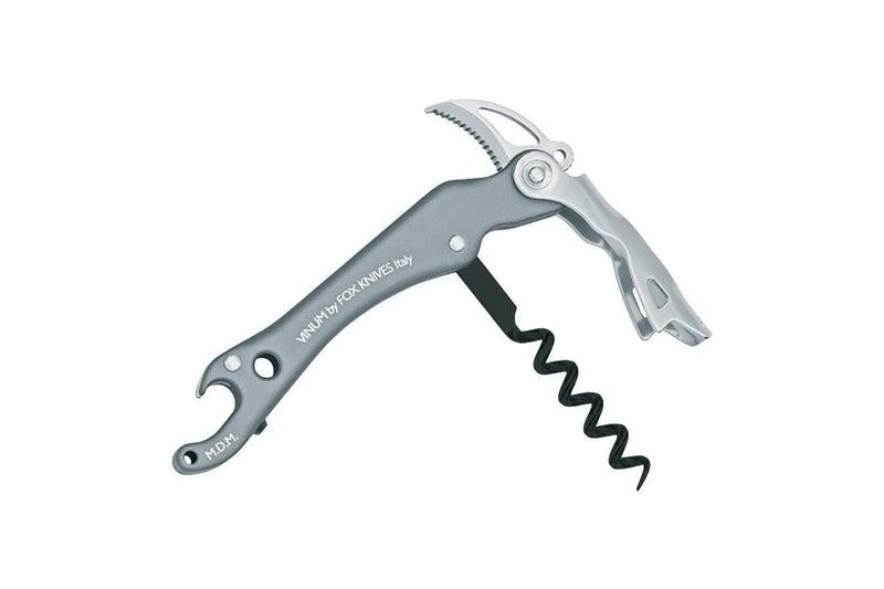 Tire bouchon VINUM Fox Knives 12cm alu anodisé titanium