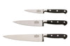 Ensemble de 3 couteaux V. Sabatier : Office 8,5cm + Universel 15cm + Chef 20cm