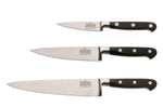 Ensemble de 3 couteaux V. Sabatier : Office 8,5cm + Universel 15cm + Chef 20cm
