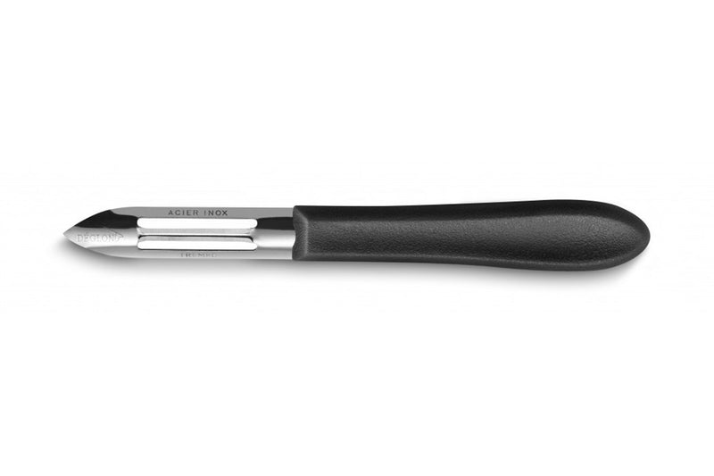 Eplucheur surmoulé Pro 6cm inox manche PP