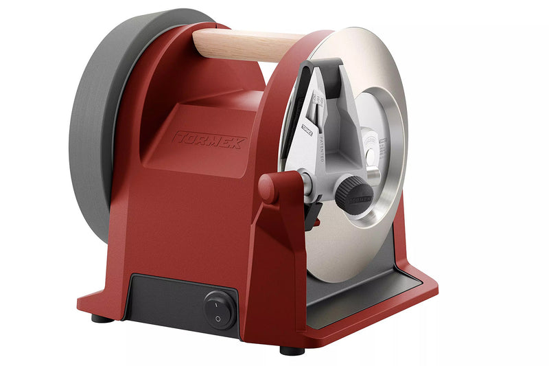 Affûteuse électrique TORMEK T-1 rouge meule diamant silencieuse