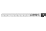 Couteau à jambon alvéolé 28cm largeur 24mm 3 rivets Bargoin