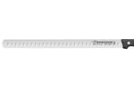 Couteau à jambon alvéolé 33cm largeur 24mm 3 rivets Bargoin