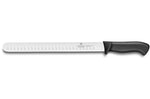 Couteau à jambon/saumon 32 Dumas Thermo Black lame alvéolée 30cm