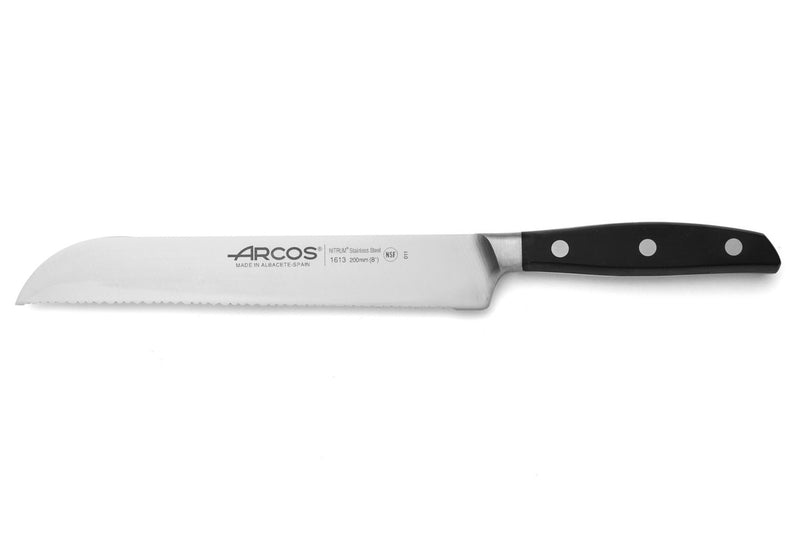 Couteau à pain forgé Arcos Manhattan 20cm tranchant extrême