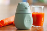 Gourde à compote Monbento Yummy pour bébés et enfants vert forêt
