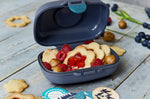 Boîte à gouter Monbento Gram loup bleu