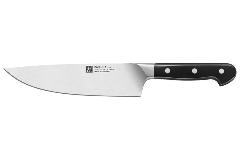 Couteau de chef Zwilling Pro lame large forgée 20cm