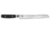 Couteau à pain japonais Yaxell RAN lame dentelée 23cm 69 couches