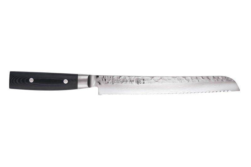 Couteau à pain japonais Yaxell ZEN lame 23cm damas 37 couches