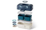 Lunch box pour enfant Monbento Tresor loup bleu