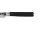 Couteau universel 12cm Hakami Sakura lame martelée et manche pakkawood marron
