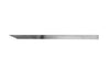 Lame de boulanger droite et lisse en acier carbone - Lot de 12