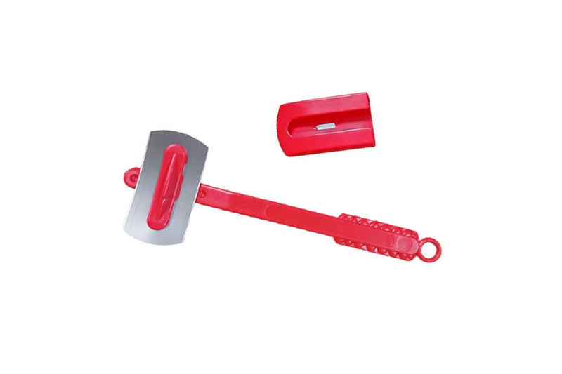 Lame de boulanger inox "Grignette pivotante" avec cache de protection - Lot de 10