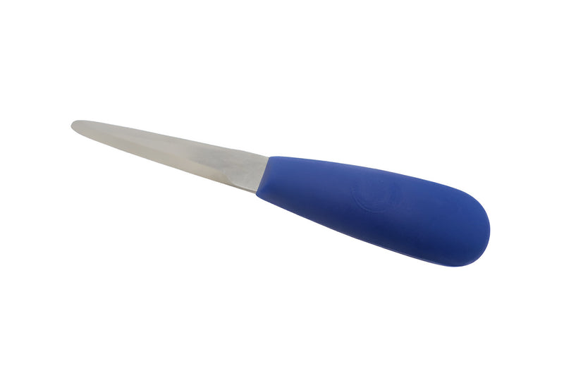 Lancette à huîtres Bargoin acier inox manche Bleu