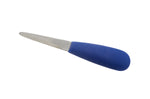 Lancette à huîtres Bargoin acier inox manche Bleu