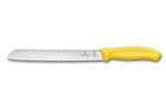 Couteau à pain lame 21cm manche jaune Victorinox 6.8636.21L8
