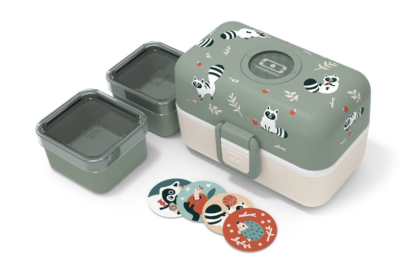Lunch box pour enfant Monbento Tresor raton vert