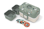 Lunch box pour enfant Monbento Tresor raton vert