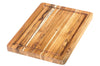 Planche à découper TeakHaus Scandi en teck avec rigole 36x26x2,5cm
