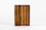 Planche à découper TeakHaus Scandi en teck avec rigole 36x26x2,5cm