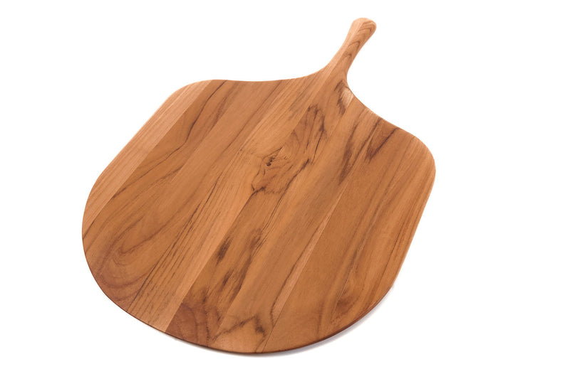 Planche de service pour pizza TeakHaus Canoe en teck 43x26x1,5cm