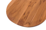 Planche de service pour pizza TeakHaus Canoe en teck 43x26x1,5cm
