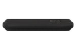 Set couverts nomades Monbento Slim Nest noir avec étui de rangement