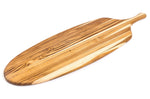 Planche de service longue TeakHaus Canoe en teck 67x21,5x1,3cm